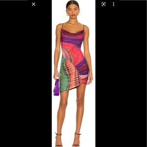 X REVOLVE Palmetto Dress in Abstract Rouge Wave
AFRM
Color:Abstract Rouge Wave